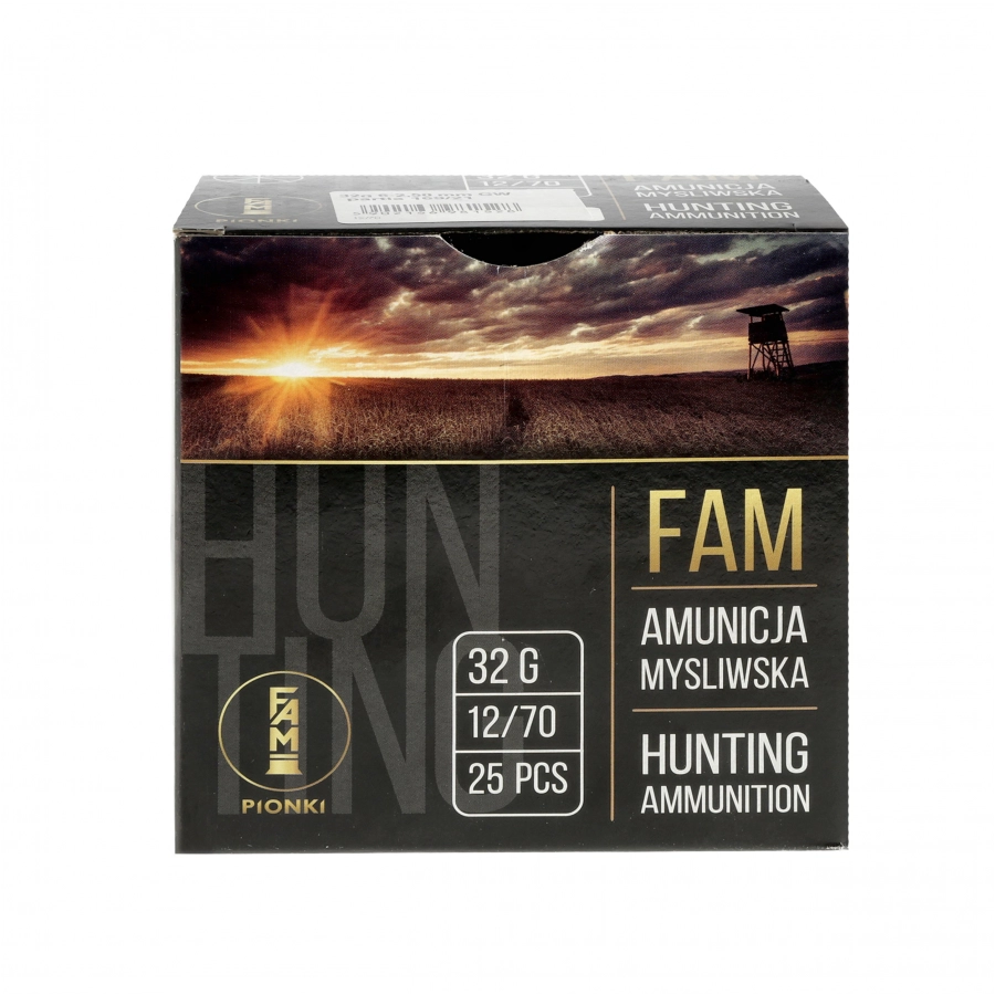 FAM Pionki 12/70 GW 32g 6-2.50mm ammunition 4/4