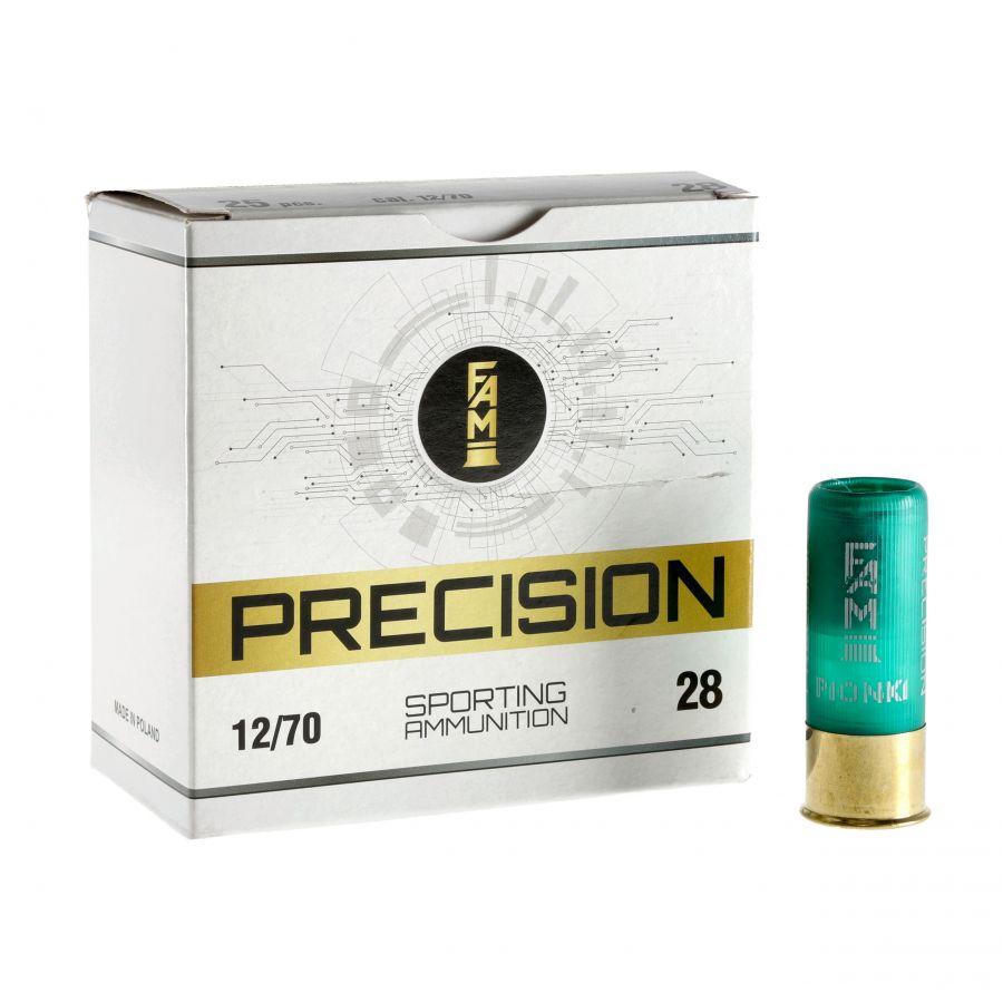 FAM Pionki 12/70 Precision 28g 7.5-2.40mm ammunition 1/4