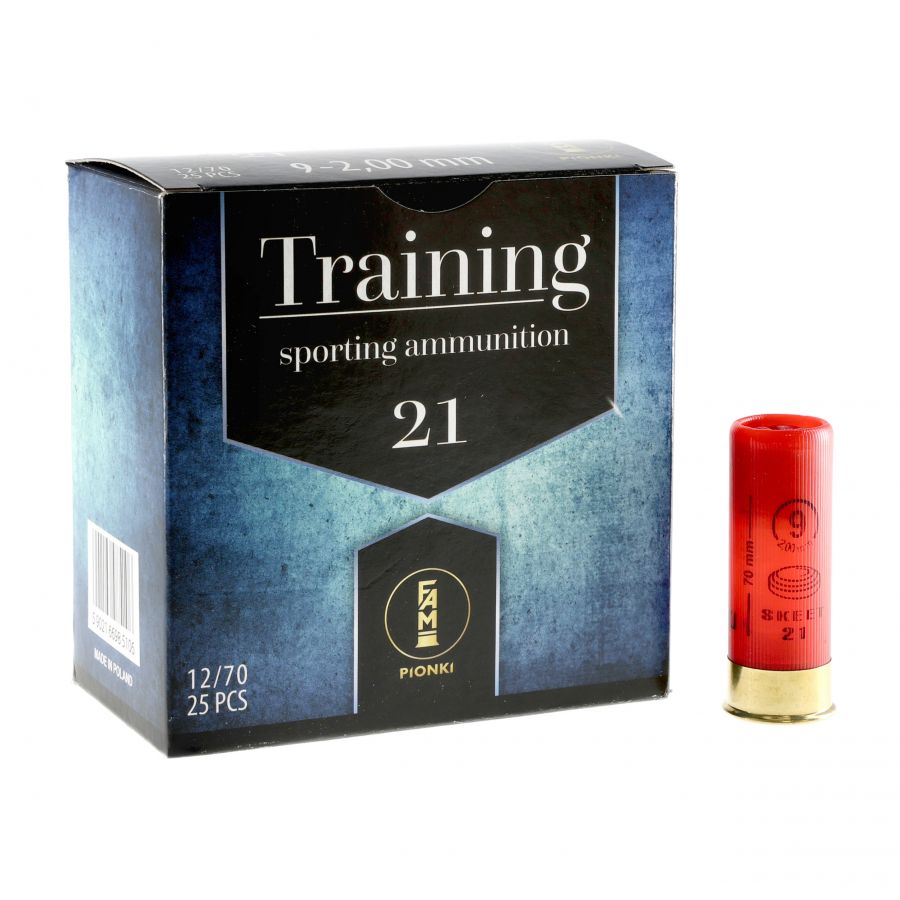 FAM Pionki 12/70 Skeet 21g Training Ammunition 1/4