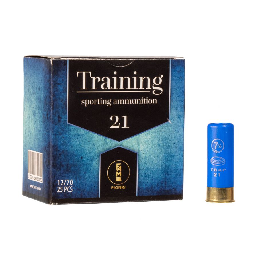 FAM Pionki 12/70 Trap Training 21g 7.5-2.4 ammunition 1/2