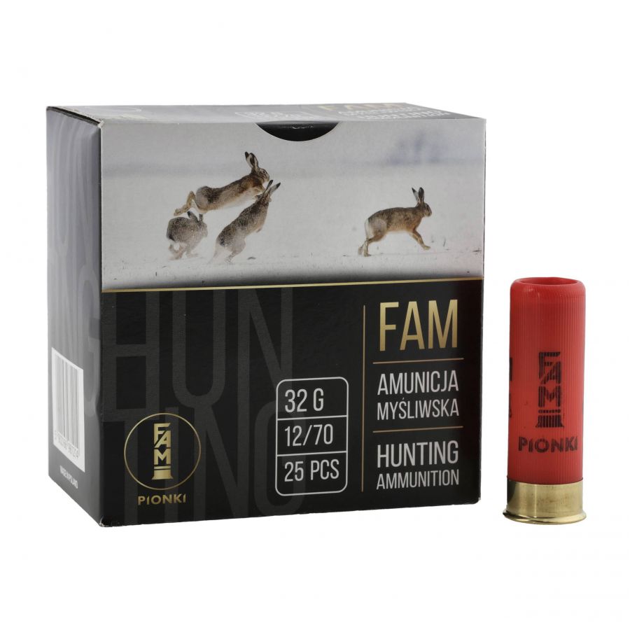 FAM Pionki 12/70 ZAT 32g 2-3.50mm ammunition 1/4