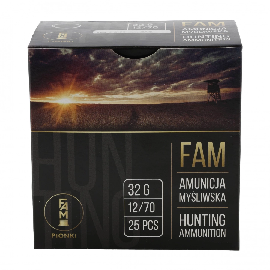 FAM Pionki 12/70 ZAT 32g 6-2.50mm ammunition 4/4