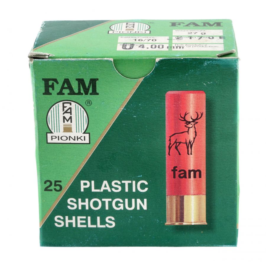 FAM Pionki 16/70 0-4 mm 27 g ammunition 3/3