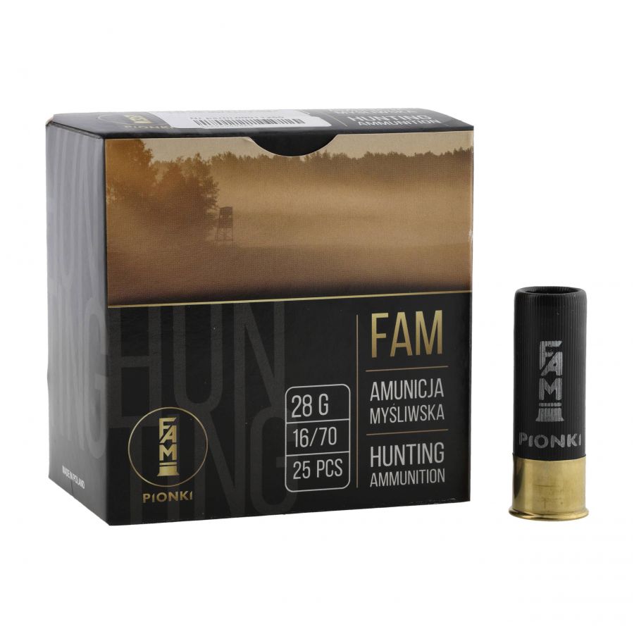 FAM Pionki 16/70 GW 28g 3-3.25mm ammunition 1/4