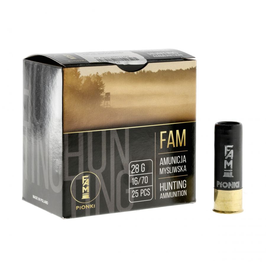 FAM Pionki 16/70 GW 28g 4-3.25mm ammunition 1/4