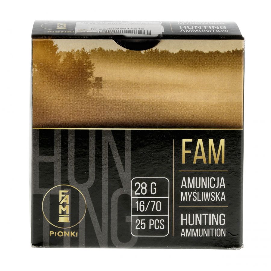 FAM Pionki 16/70 GW 28g 4-3.25mm ammunition 4/4