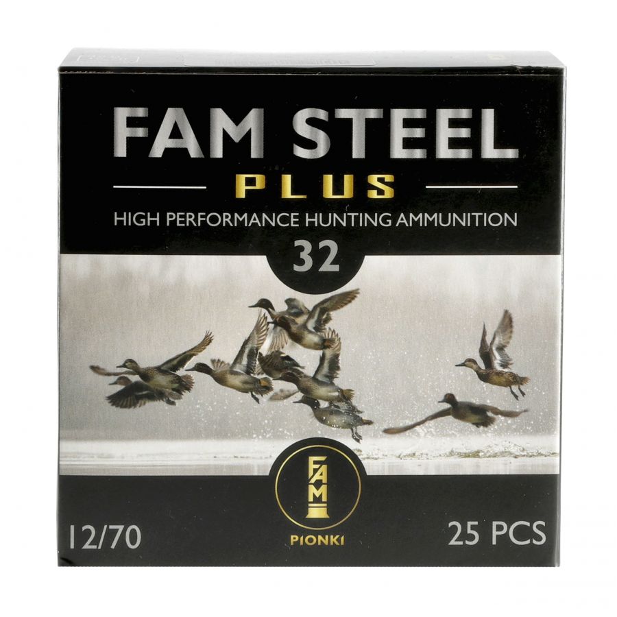 FAM Pionki Steel Plus 12/70 32g 4-3.30mm ammunition 4/4