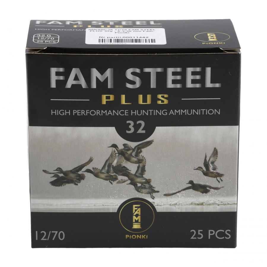 FAM Pionki Steel Plus 12/70 32g 4-3.30mm ammunition 2/3