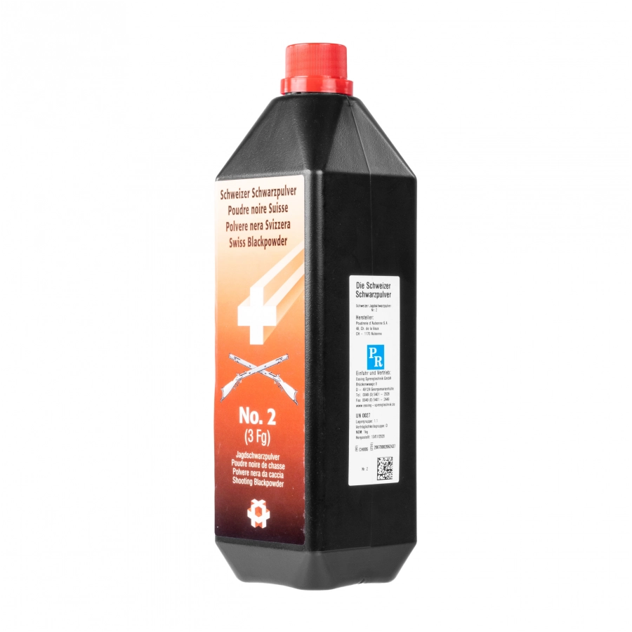 FAM Pionki Swiss black powder No. 2 05-08 (3 F) 1kg 2/3