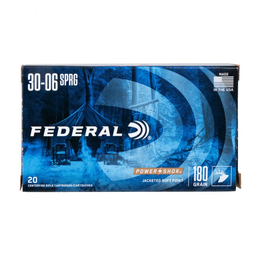 Federal cal. 30-06 11.7g SP ammunition 3/3