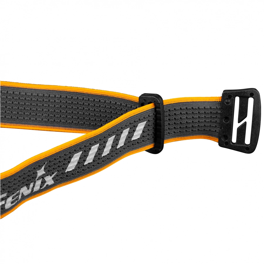 Fenix AFH-03 black-pom headlamp straps 3/4