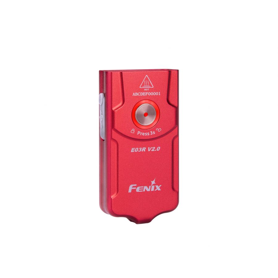 Fenix E03R V2.0 red limited LED flashlight 3/5