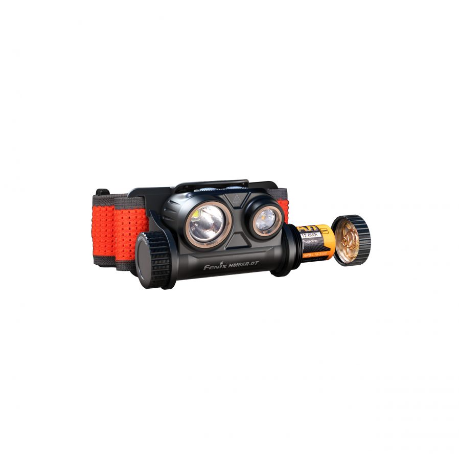 Fenix HM65R-DT headlamp LED flashlight black 3/10