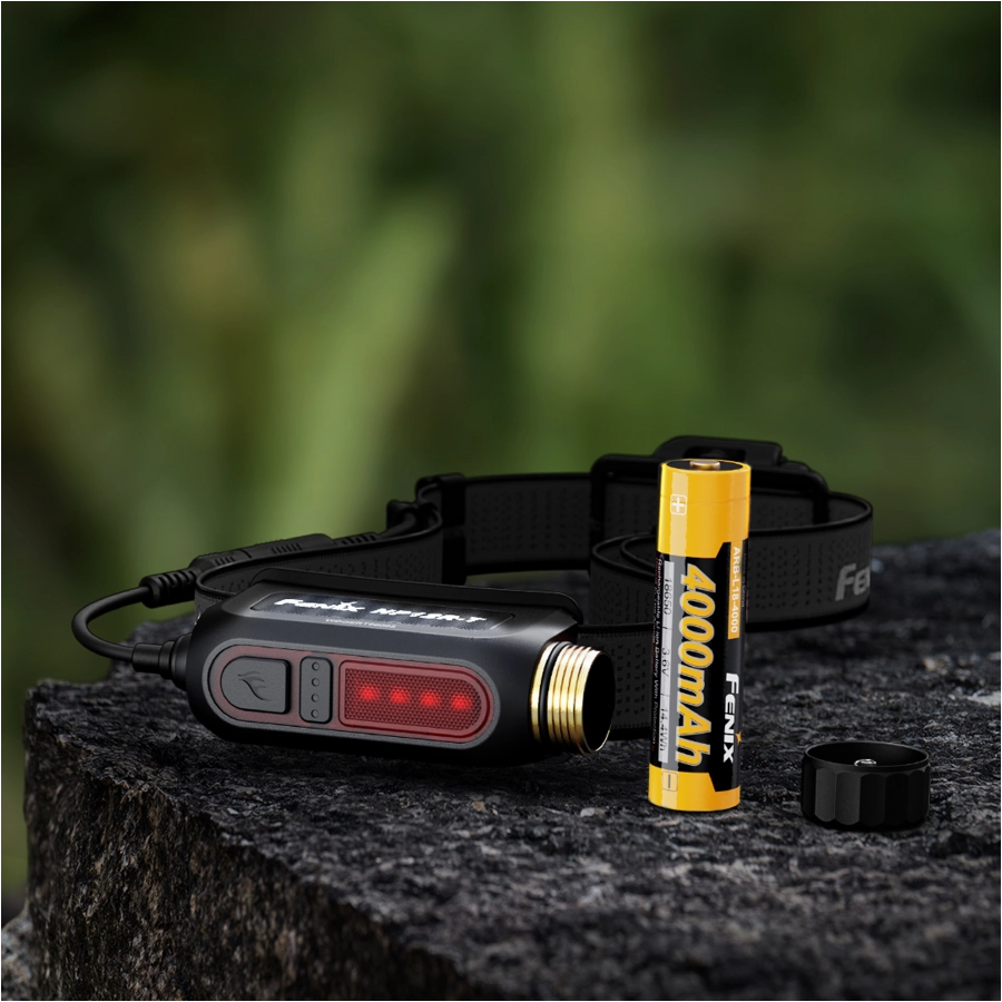 Fenix HP12R-T headlamp black 3/4