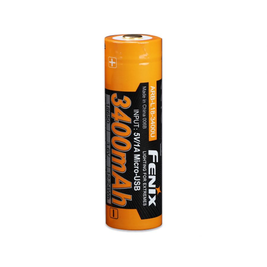 Fenix USB Battery ARB-L18U (18650 3400mAh 3.6V) 4/4