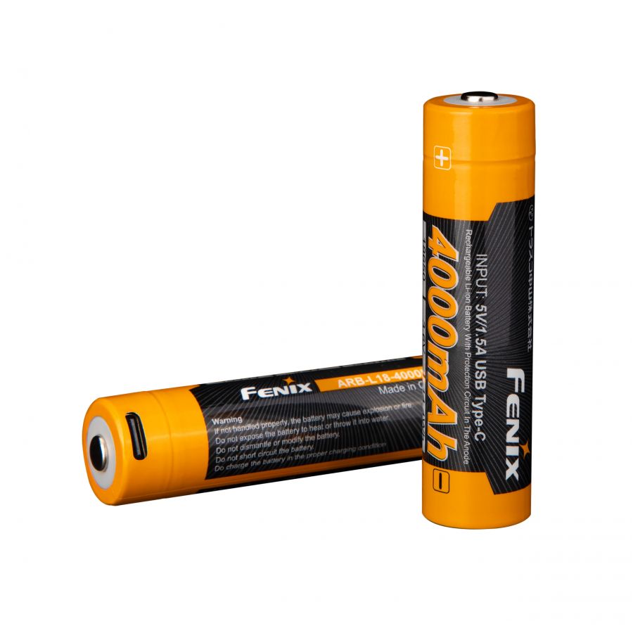 Fenix USB Battery ARB-L18U (18650 4000mAh 3.6V) 2/6