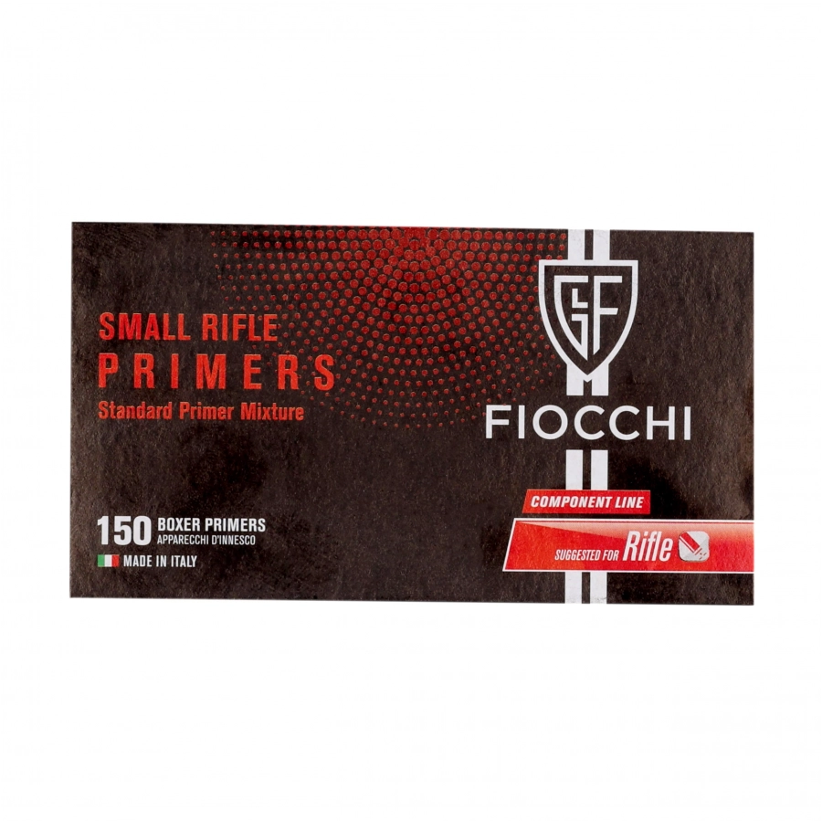Fiocchi rifle primer small Brass 150 pcs. 1/4