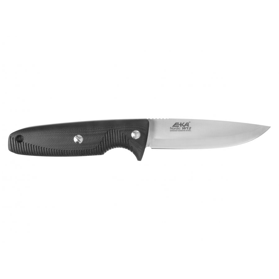 Fixed blade knife Eka Nordic W12 black 3/5