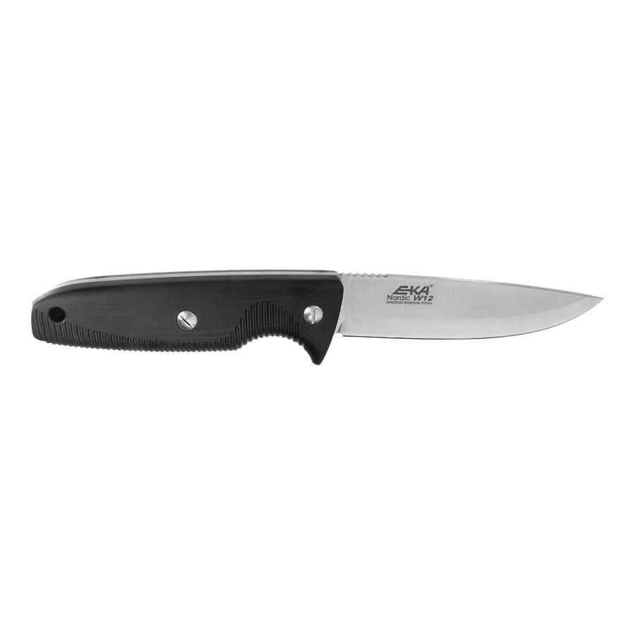 Fixed blade knife Eka Nordic W12 black 2/5