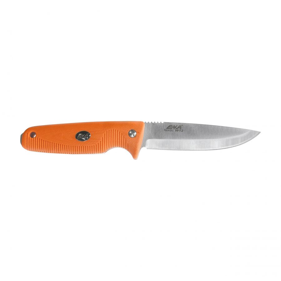 Fixed blade knife Eka Nordic W12 orange 2/6