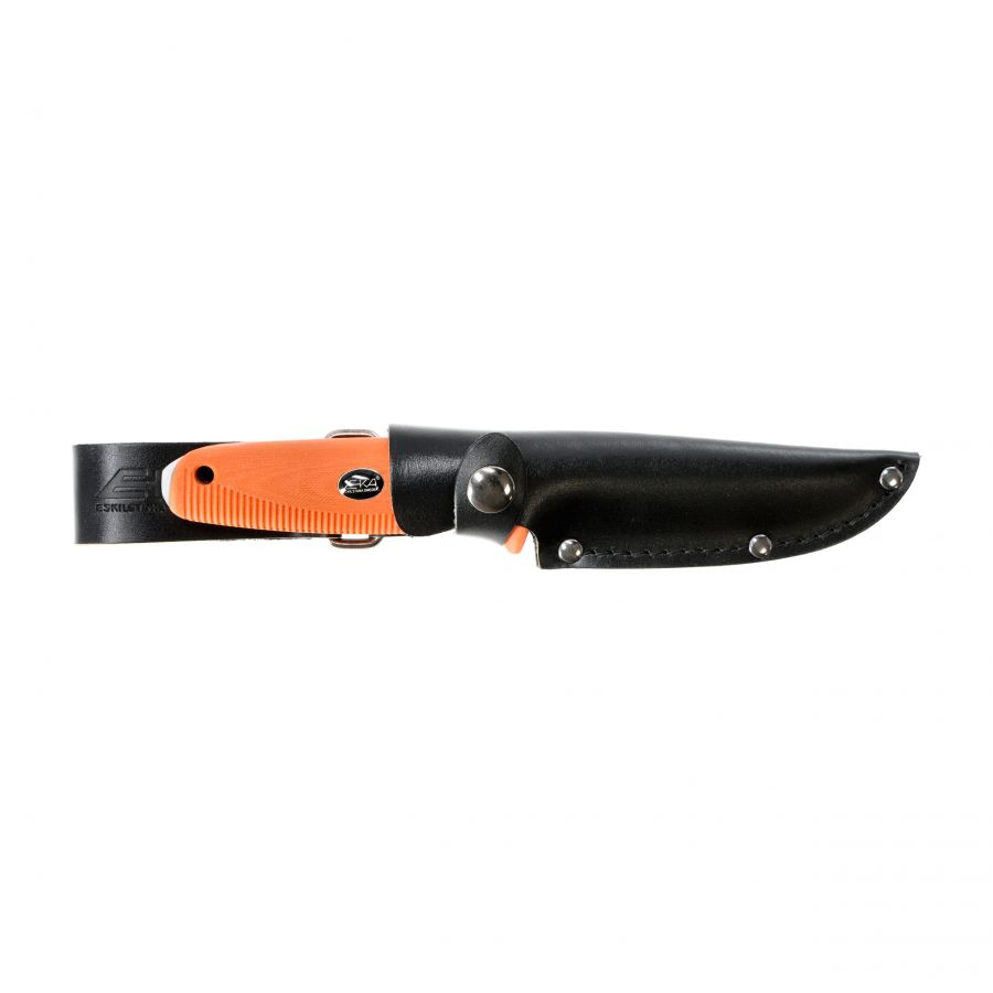 Fixed blade knife Eka Nordic W12 orange 4/6