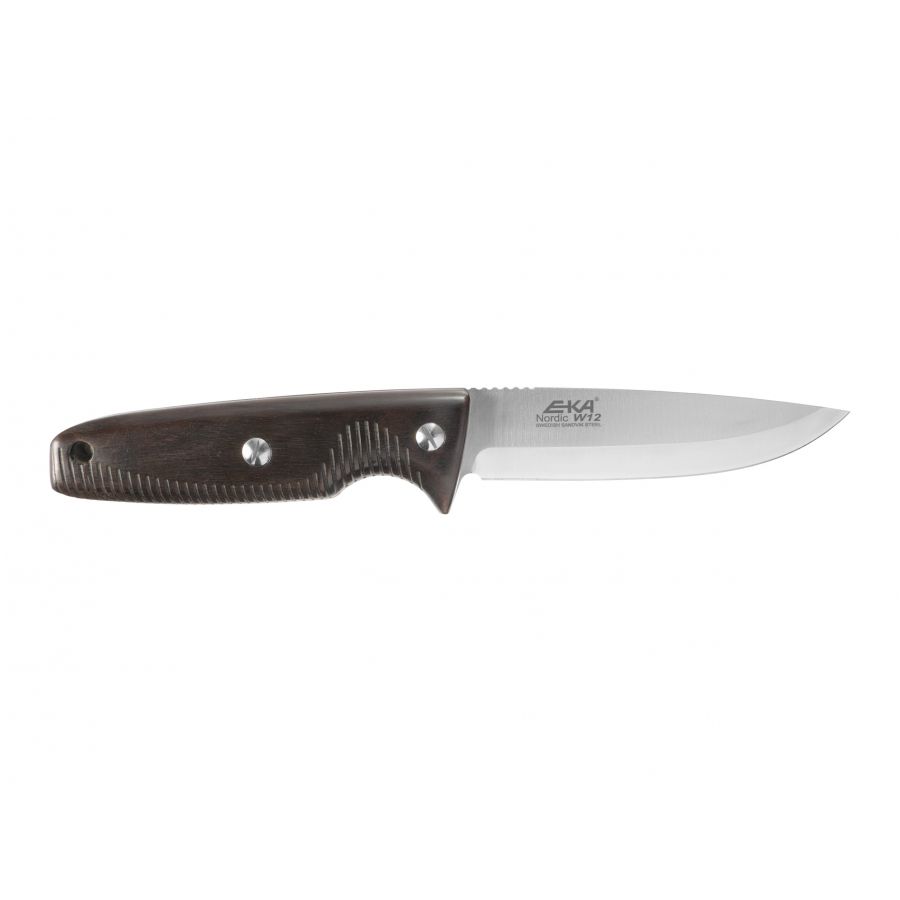 Fixed blade knife Eka Nordic W12 wood 3/5
