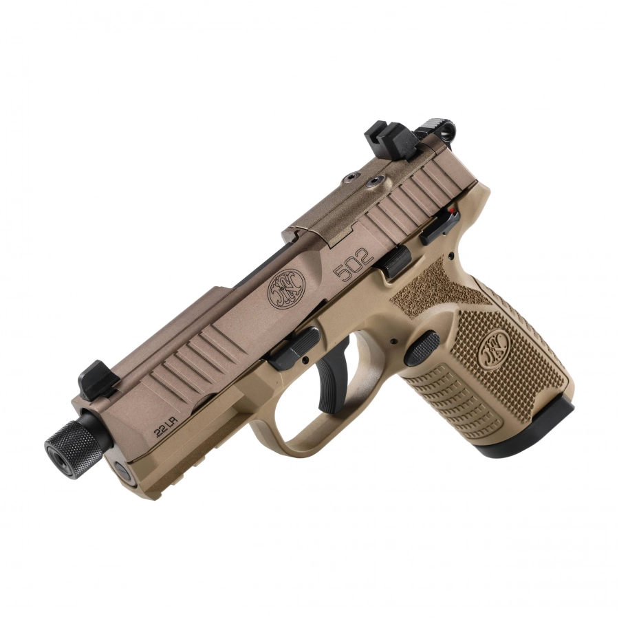 FN 502 T FDE/FDE 22lr pistol 3/12
