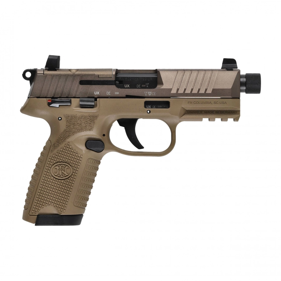 FN 502 T FDE/FDE 22lr pistol 2/12