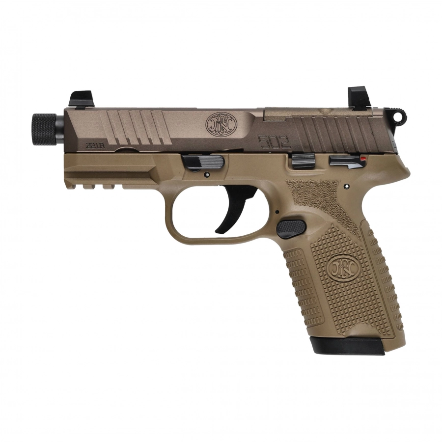 FN 502 T FDE/FDE 22lr pistol 1/12