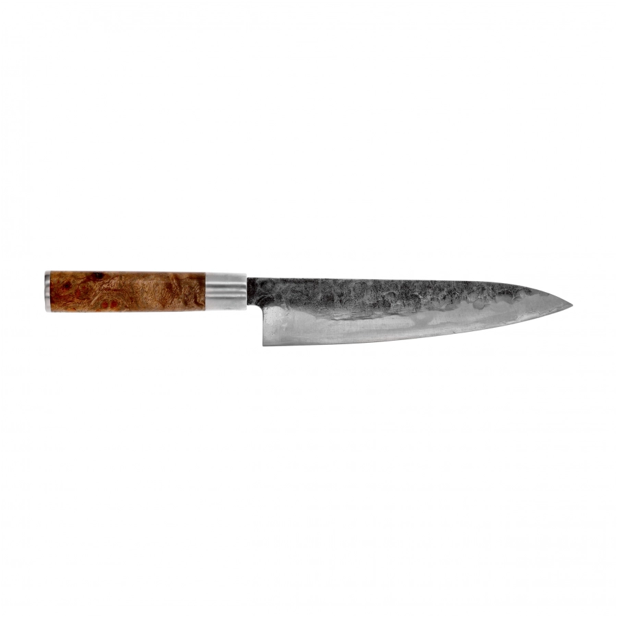 Forged chef's knife with leather sheath VG10 2/7