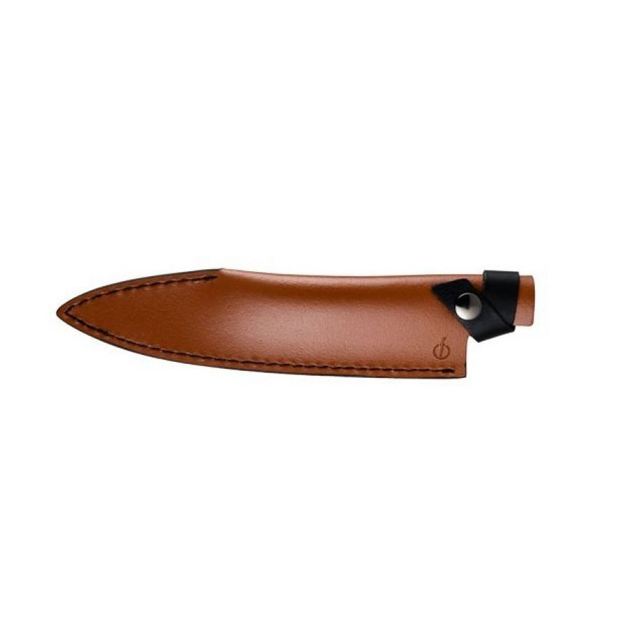 Forged chef's knife with leather sheath VG10 2/3