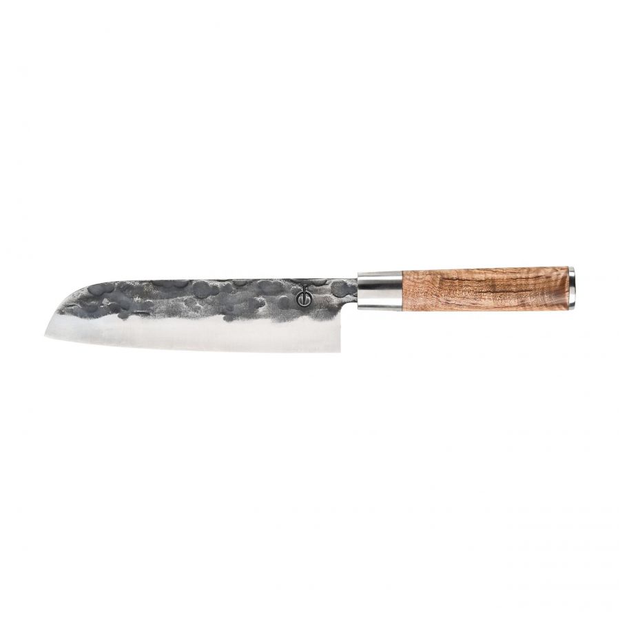 Forged Santoku knife VG10 18 cm 1/6
