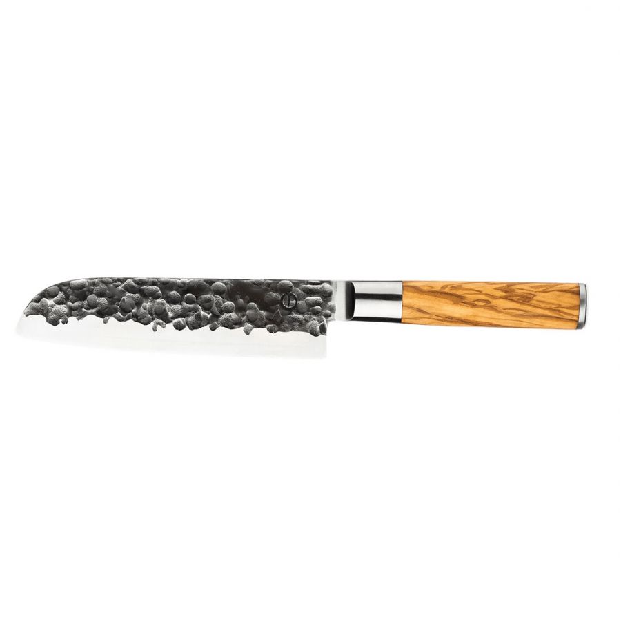 Forged Santoku Olive 18 cm knife 1/2