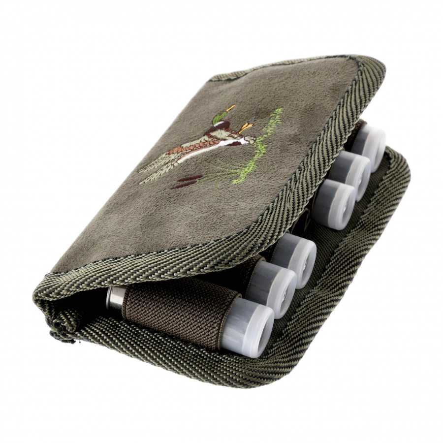 Forsport 6 shotgun belt pouch, olive green 2/4