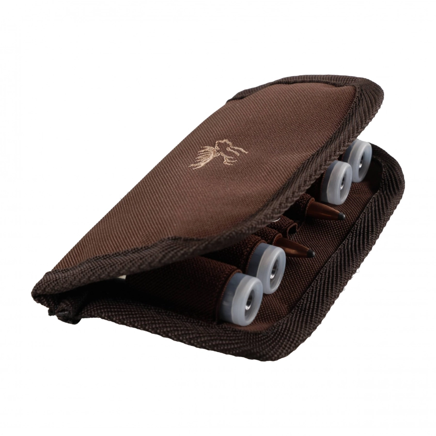 Forsport pouch 2 bullets and 4 shotgun shells, bronze 2/4