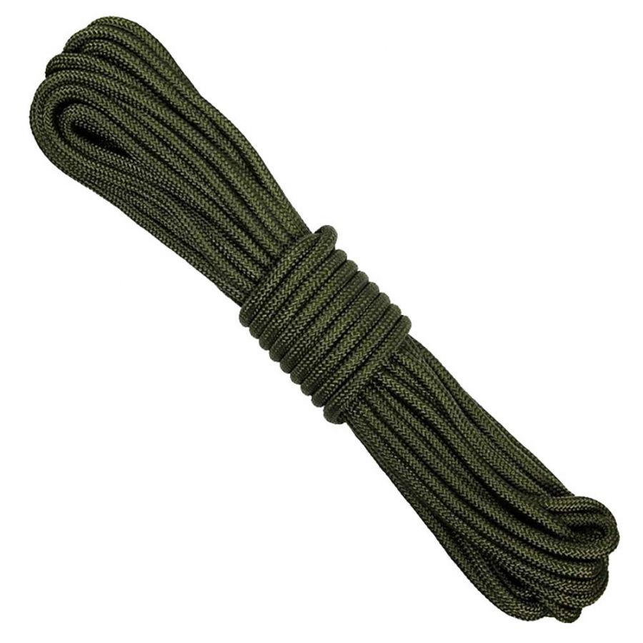 Fosco cord 7 mm 15 m olive green 1/2