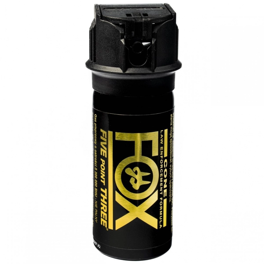 Fox Labs 5.3 pepper spray 43ml 1.5oz cone 1/9