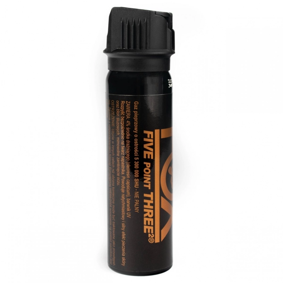 Fox Labs 5.3 pepper spray 85ml 3.0oz cone 2/15