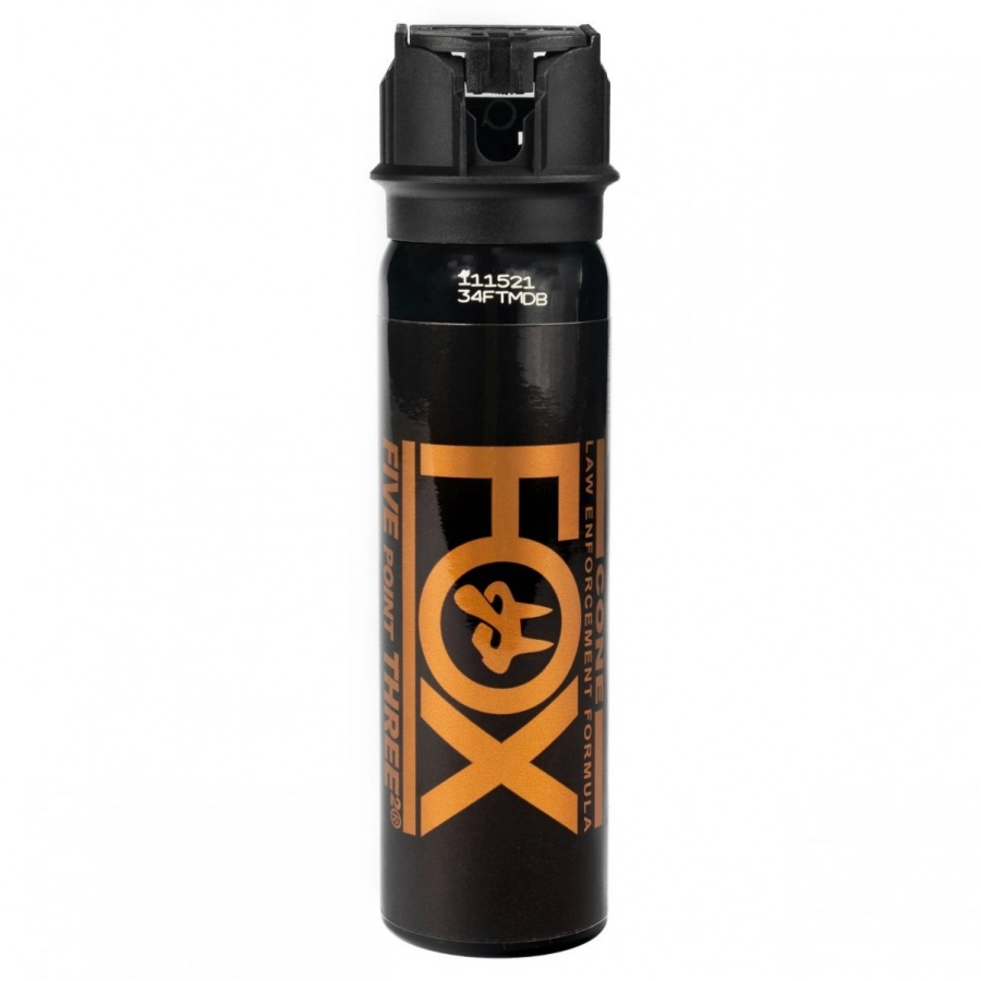 Fox Labs 5.3 pepper spray 85ml 3.0oz cone 1/15