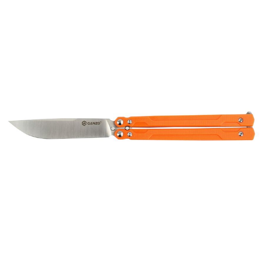 Ganzo Firebird G766-OR butterfly folding knife 1/5