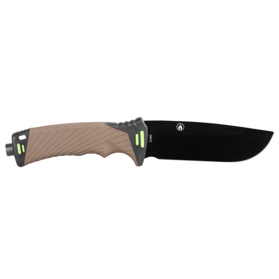 Ganzo fixed blade knife G8012-DY flintlock 2/3