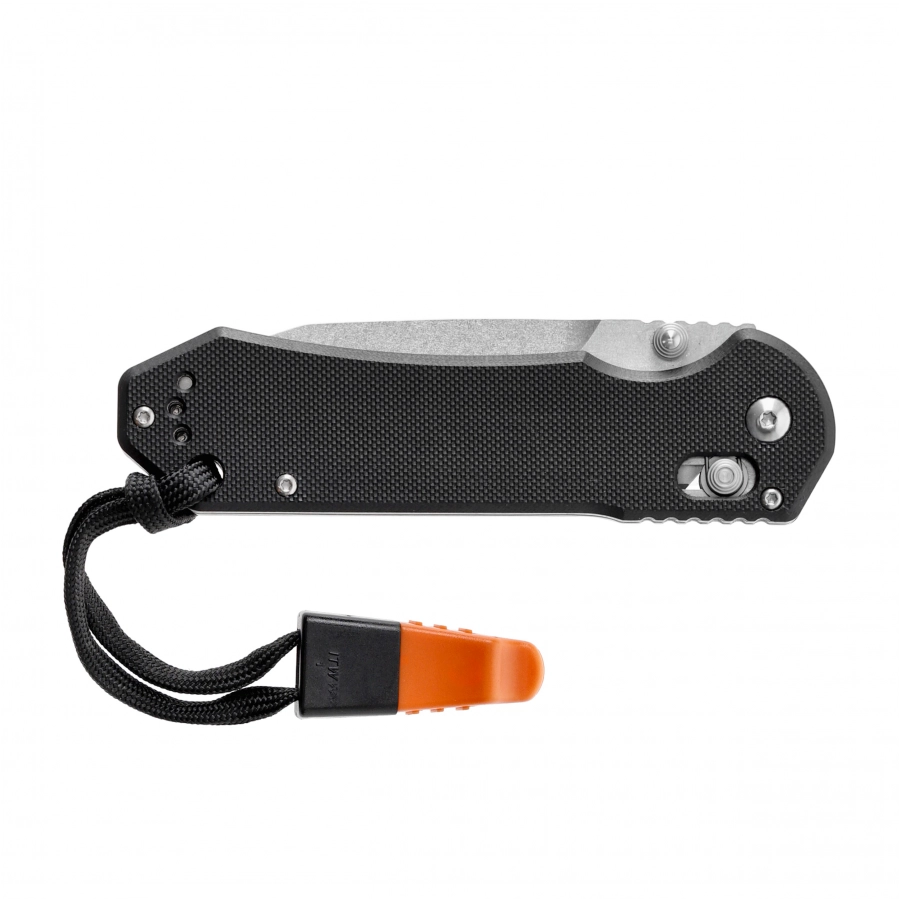 Ganzo G7452-BK-WS folding knife with whistle 4/6