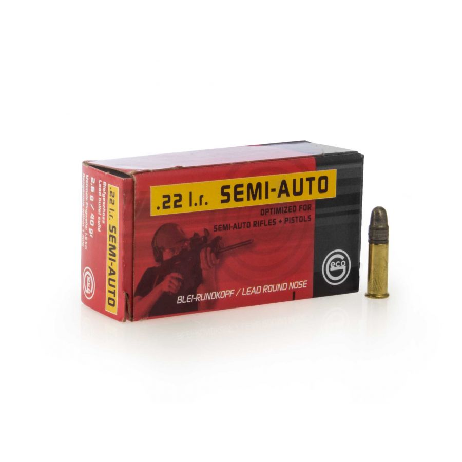 GECO ammunition cal. .22 LR Semi-Auto 2.6 g 1/2