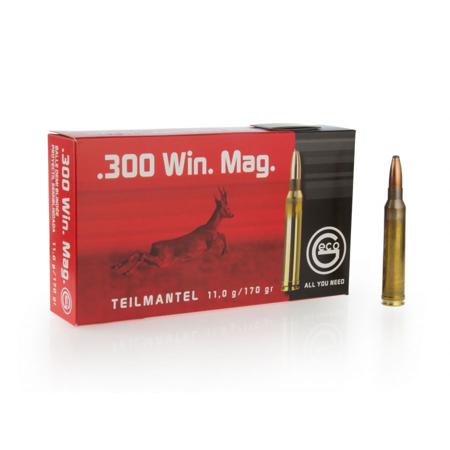 GECO ammunition cal. .300 WIN MAG TM 11 g 1/2
