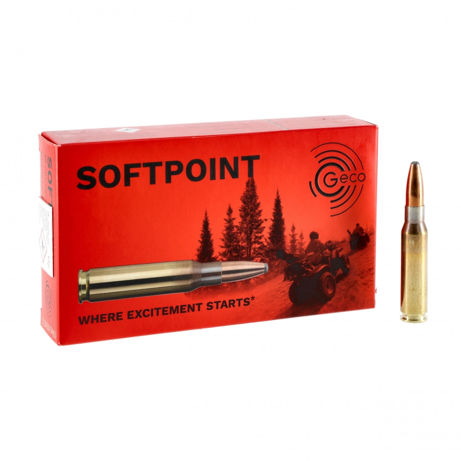 GECO ammunition cal. .308 Win SP (TM) 11.0 g 1/4