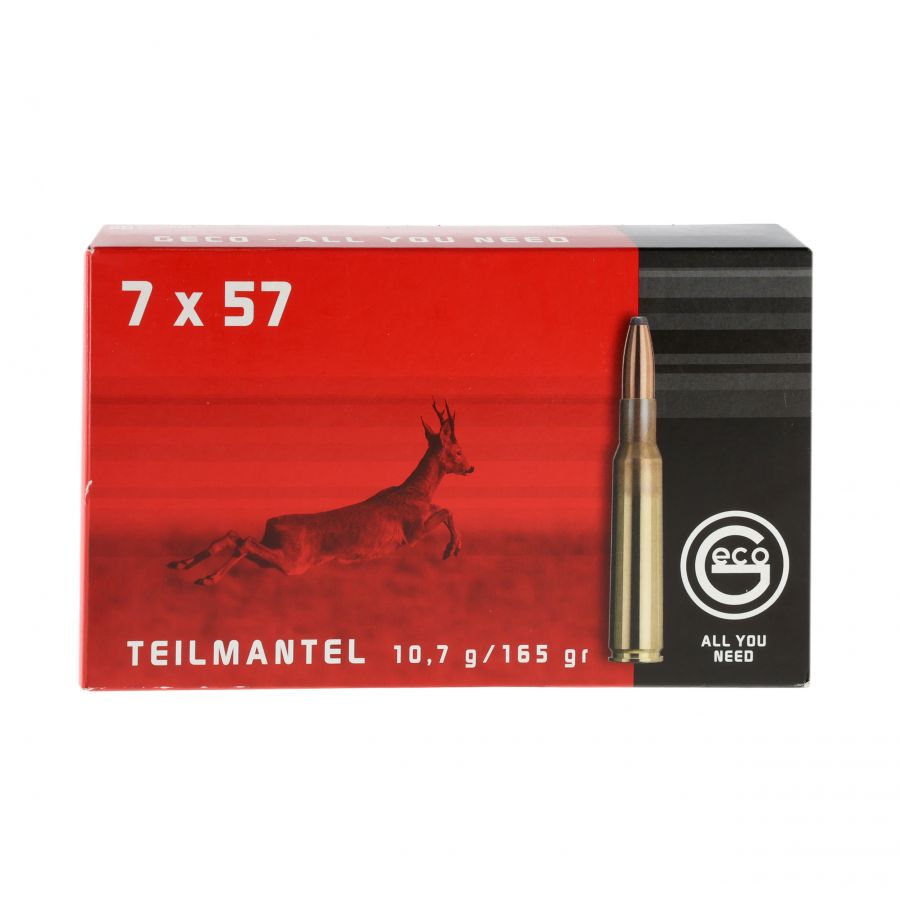 GECO ammunition cal. 7x57 TM 10.7 g 4/4