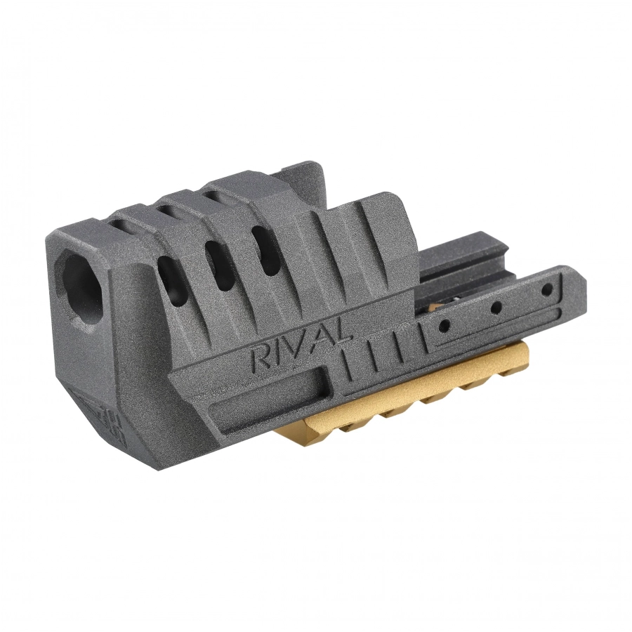 GK Arms compensator for Canik Rival grey-gold 1/4