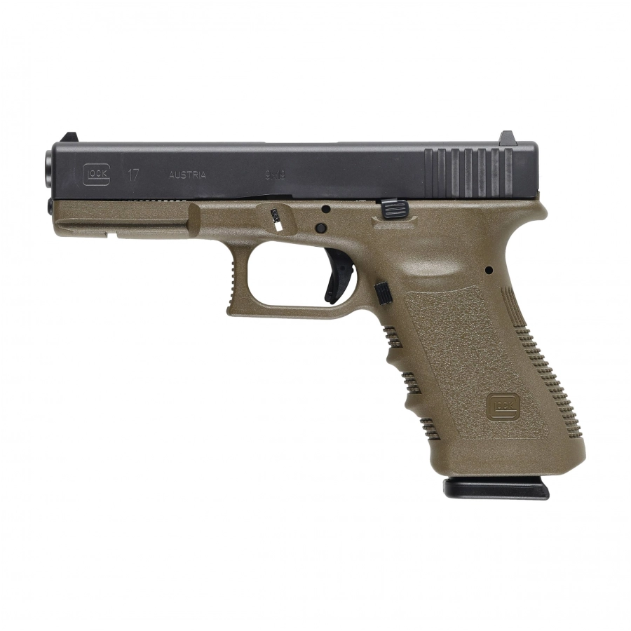 Glock 17 Gen.3 Olive pistol Cal. 9x19mm - shop kolba.pl
