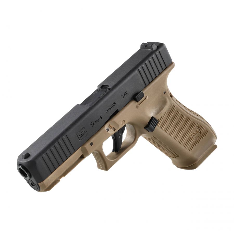 Glock 17 gen 5. 4.5 mm BB coyot air pistol 3/11