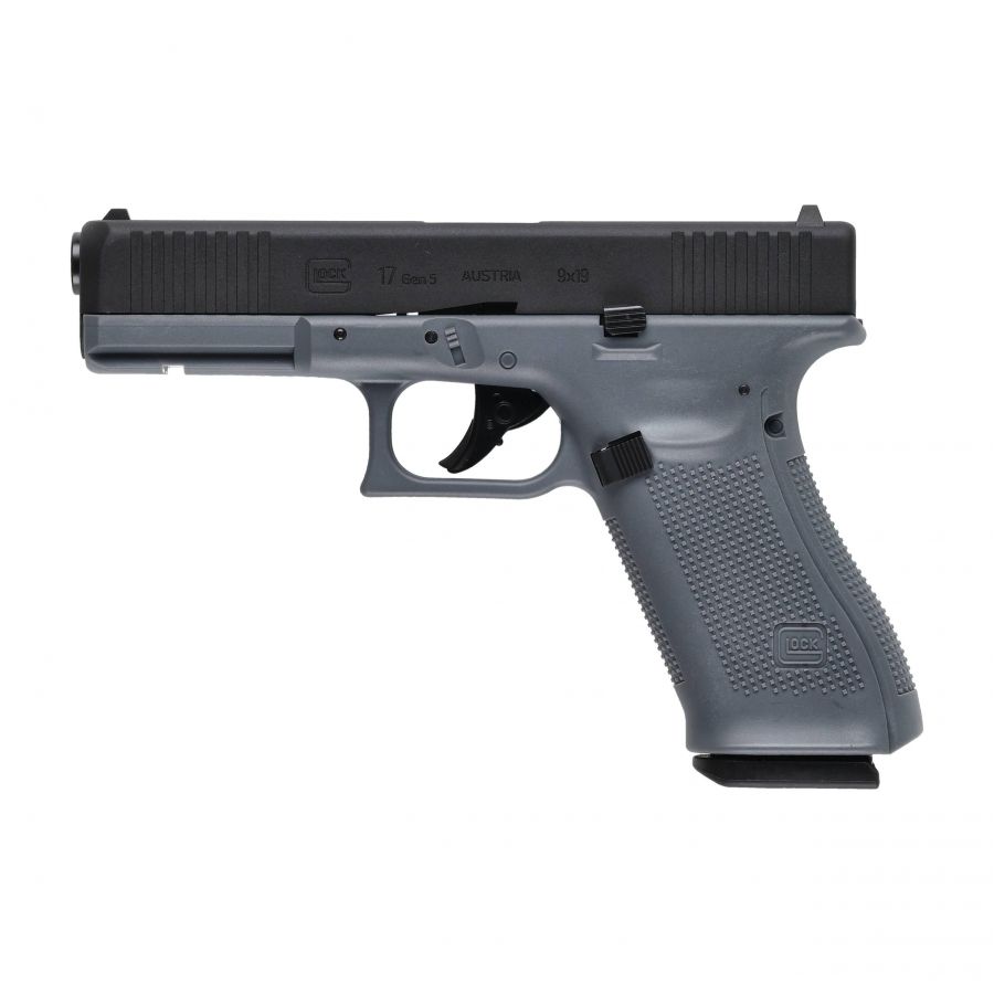 Glock 17 gen 5. 4.5 mm BB gray air pistol 1/11